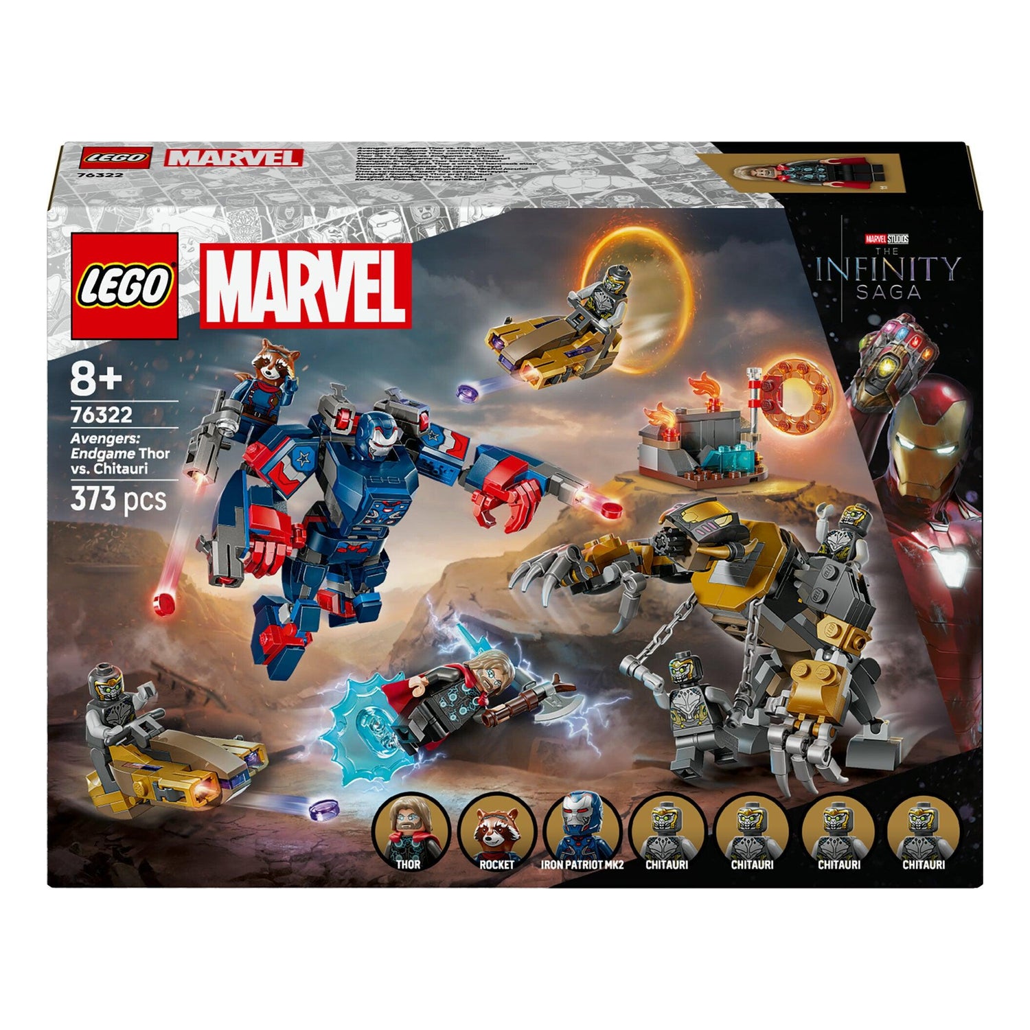 LEGO Marvel - Vingadores: Endgame Thor Vs Chitauri - 76322