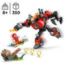 Knuckles Vs Robô Egg Crusher Lego-Sonic