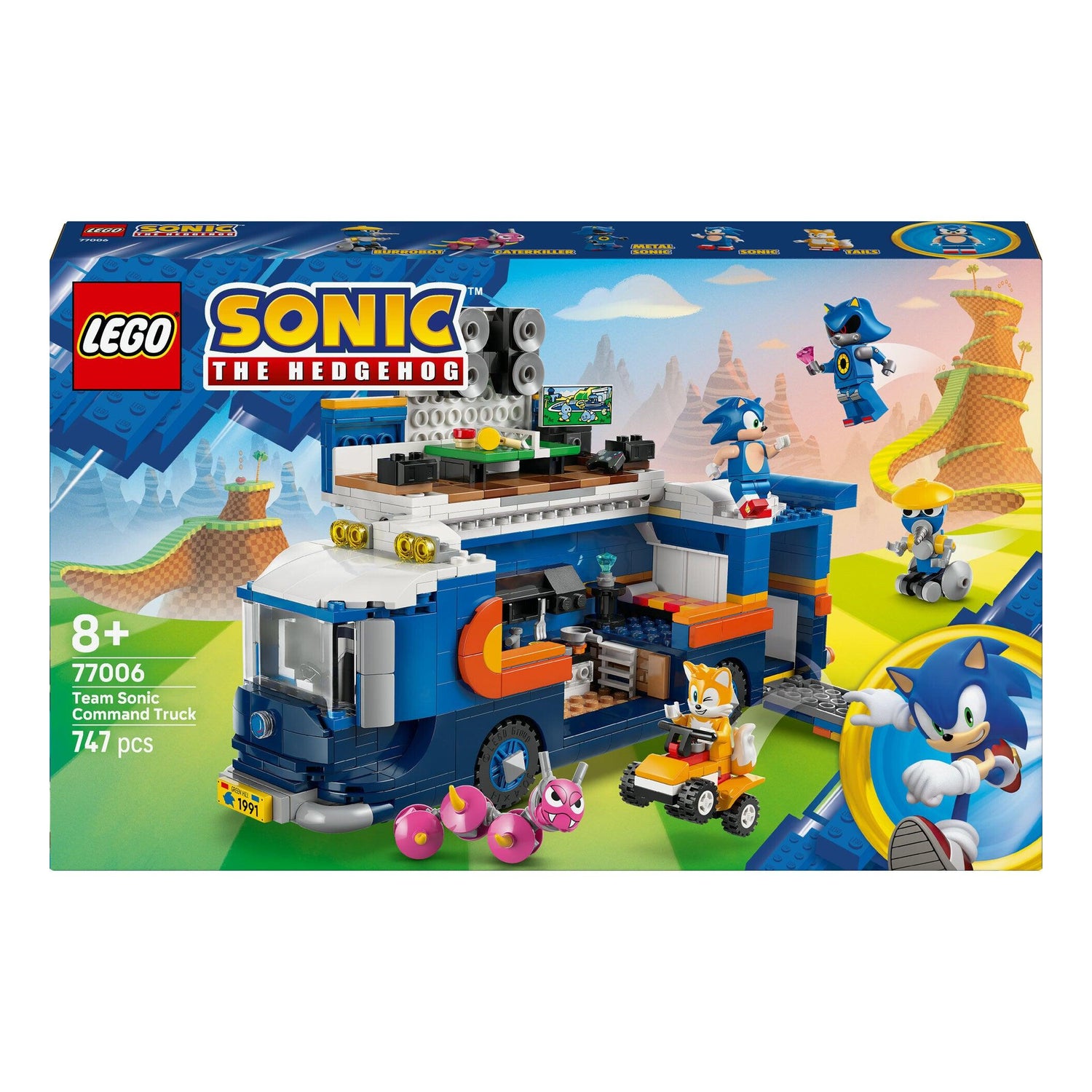 LEGO Sonic The Hedgehog - Camião De Comando Team Sonic - 77006
