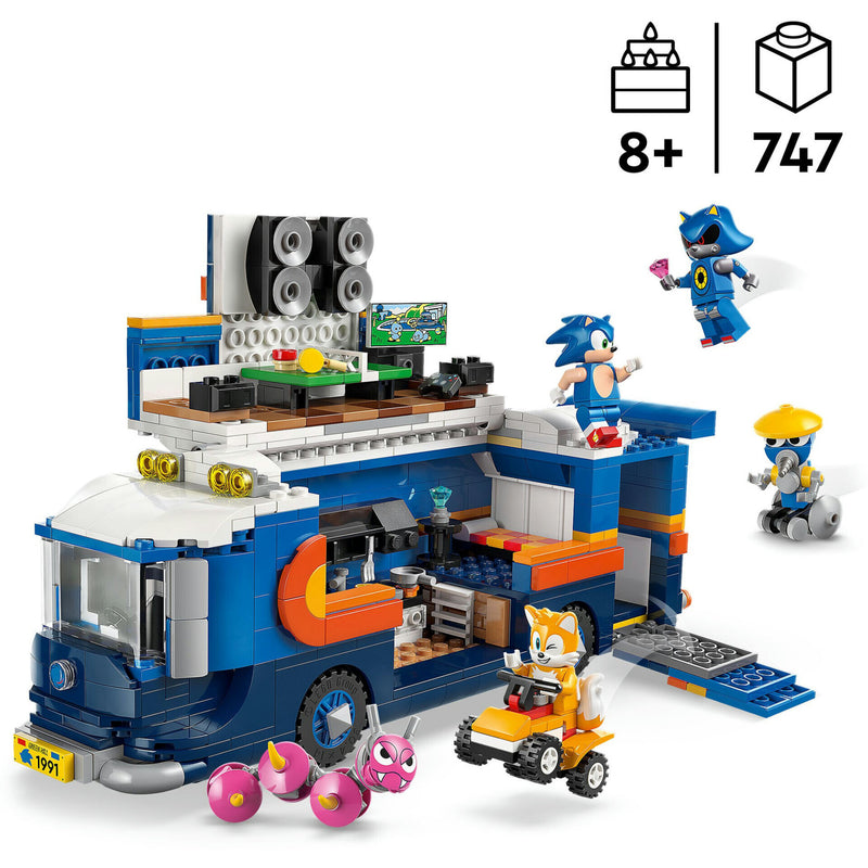 Camião De Comando Team Sonic Lego-Sonic