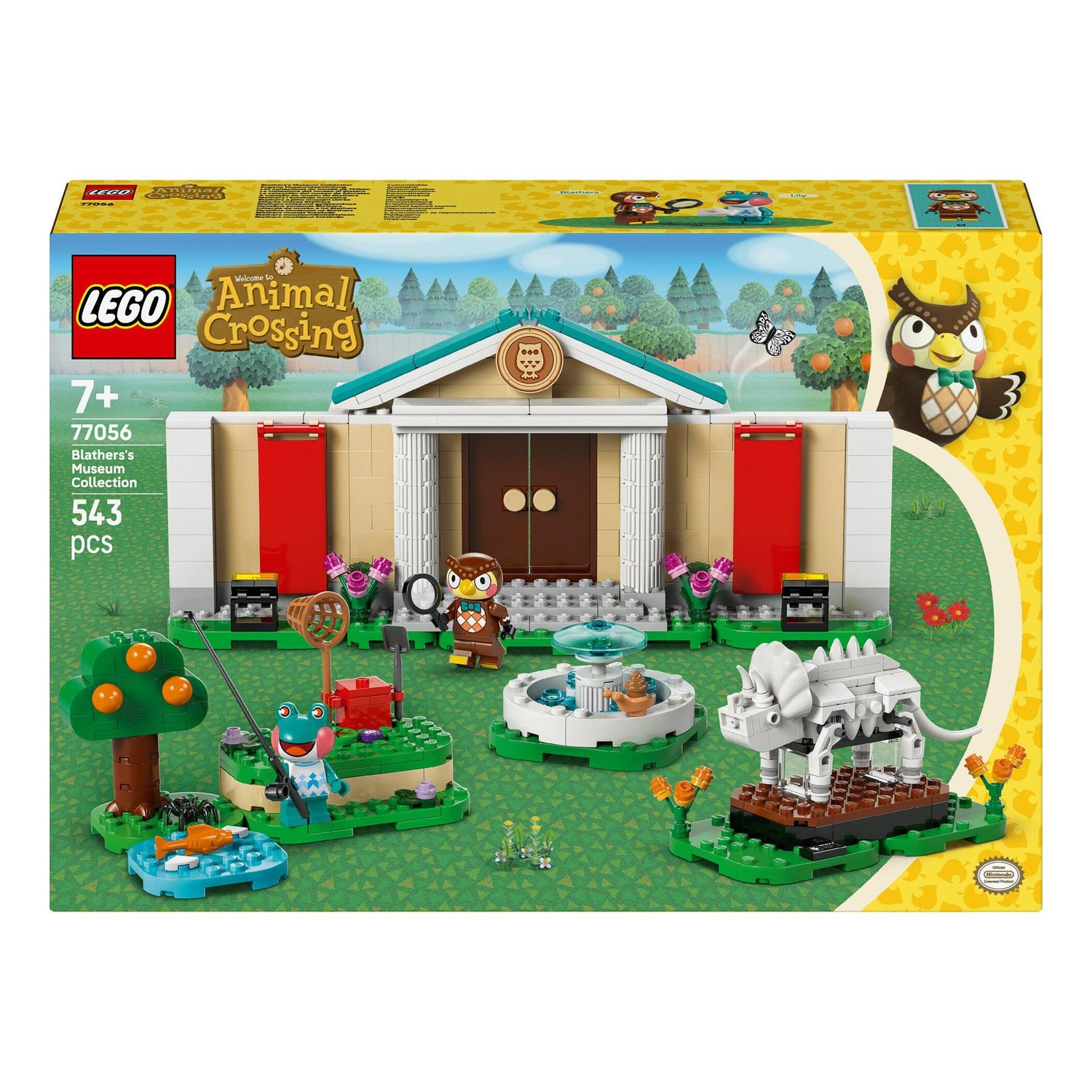LEGO Animal Crossing - A Coleção do Museu do Blathers - 77056