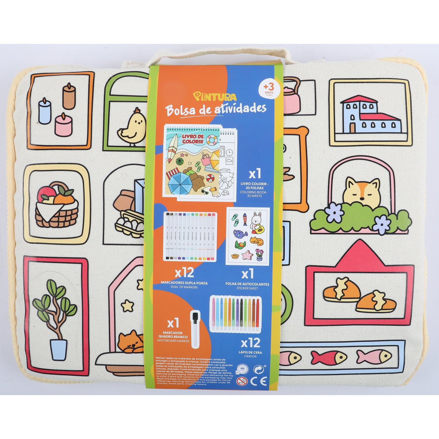 Bolsa de Atividades para Colorir