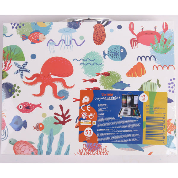 Mala De Pintura Com 53 Peças