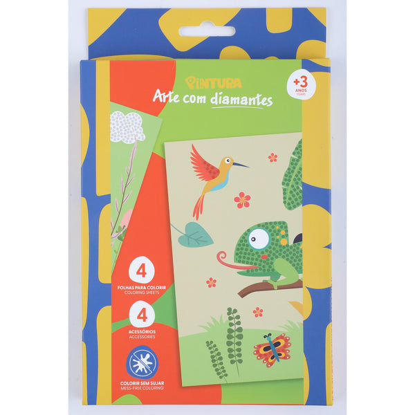 Figuras Para Colorir Com Diamantes