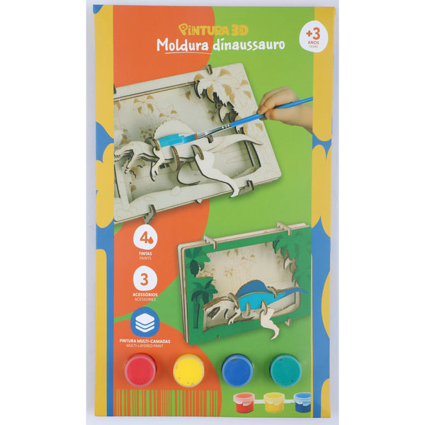 Valsa Moldura 3D Para Montar E Pintar