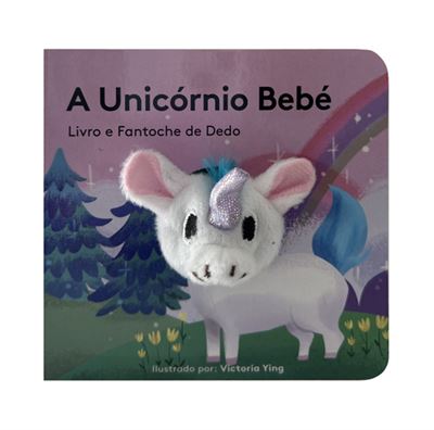 A Unicórnio Bebé: Livro e Fantoche de Dedo de ImageBooks