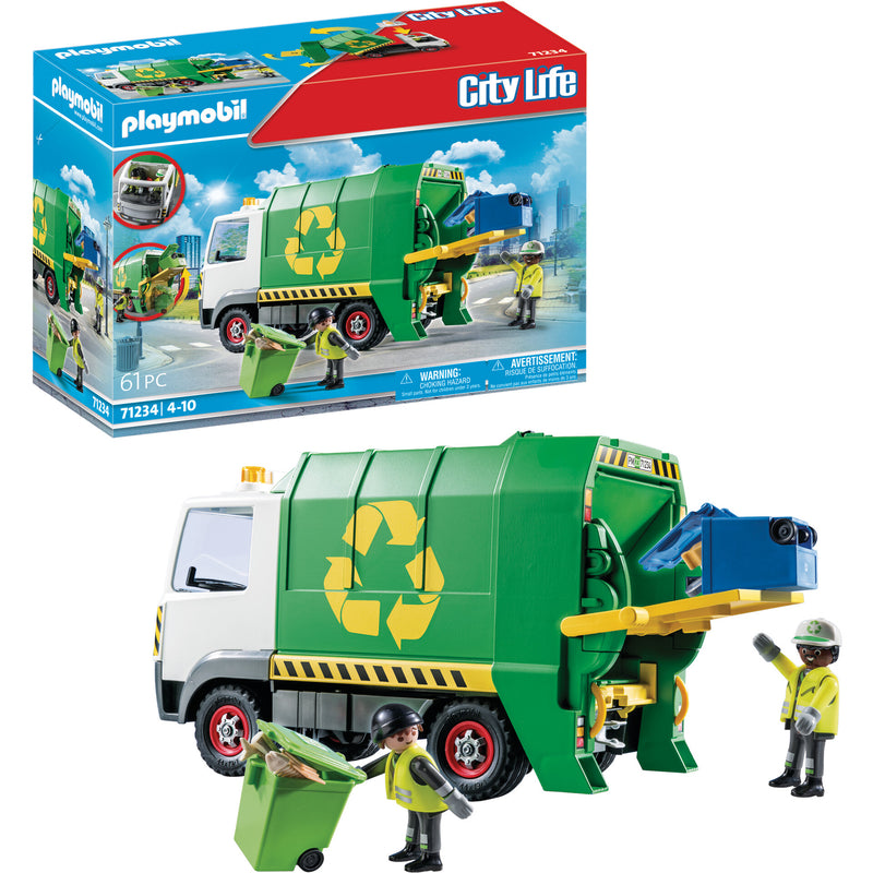 Camião De Reciclagem Playmobil