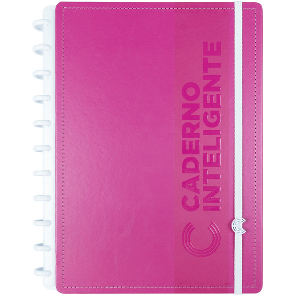Caderno Inteligente Grande Premier Rosa CI