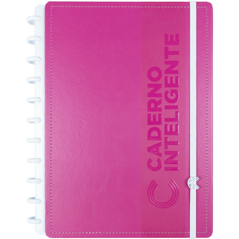 Caderno Inteligente Grande Premier Rosa CI