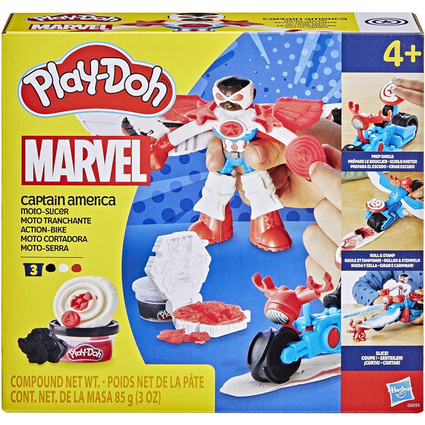 Play-Doh-Moto Cortadora Capitão América