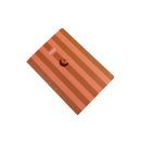 Caderno A5 Riscas - Rosa E Castanho