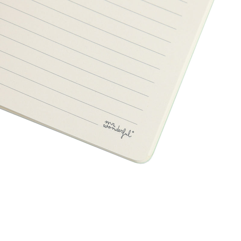 Caderno A5 Riscas - Rosa E Castanho