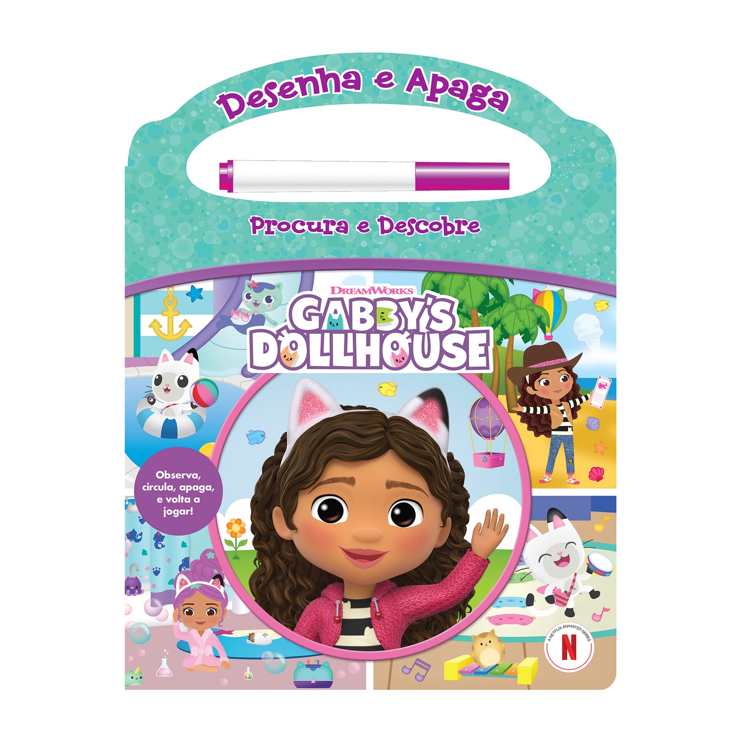 Gabby's Dollhouse - Desenha e Apaga | Procura e Descobre