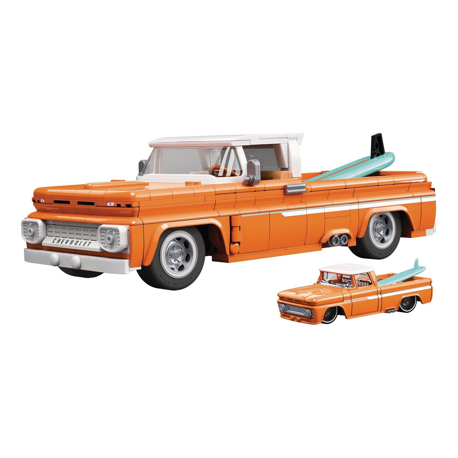 Hot Wheels - Kit de Construção '62 Chevy Pickup 858 Peças