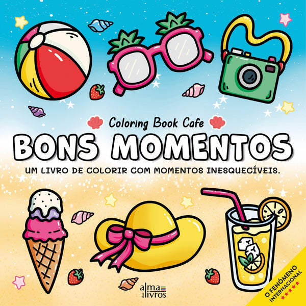 Bons Momentos de Coloring Book Cafe