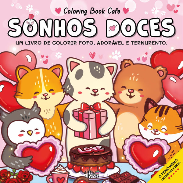 Sonhos Doces de Coloring Book Cafe