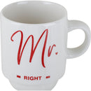 Conjunto 2 Chávena Café Mr & Mrs