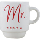 Conjunto 2 Chávena Café Mr & Mrs