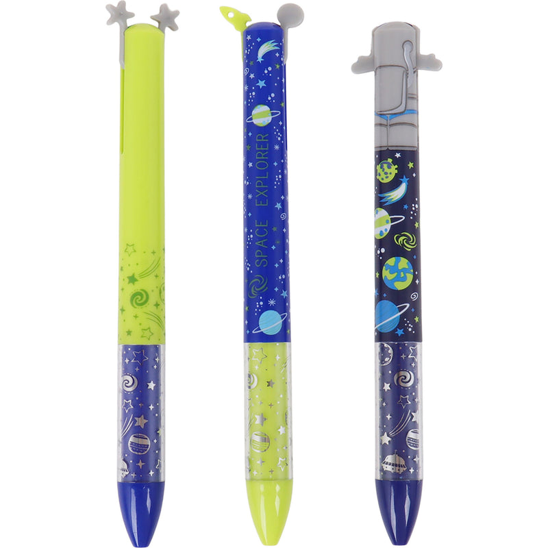 Esferográfica 2 Cores 3Unidades