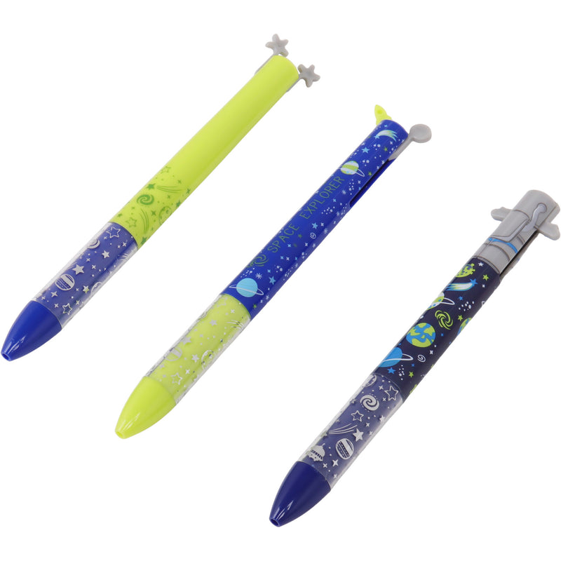 Esferográfica 2 Cores 3Unidades