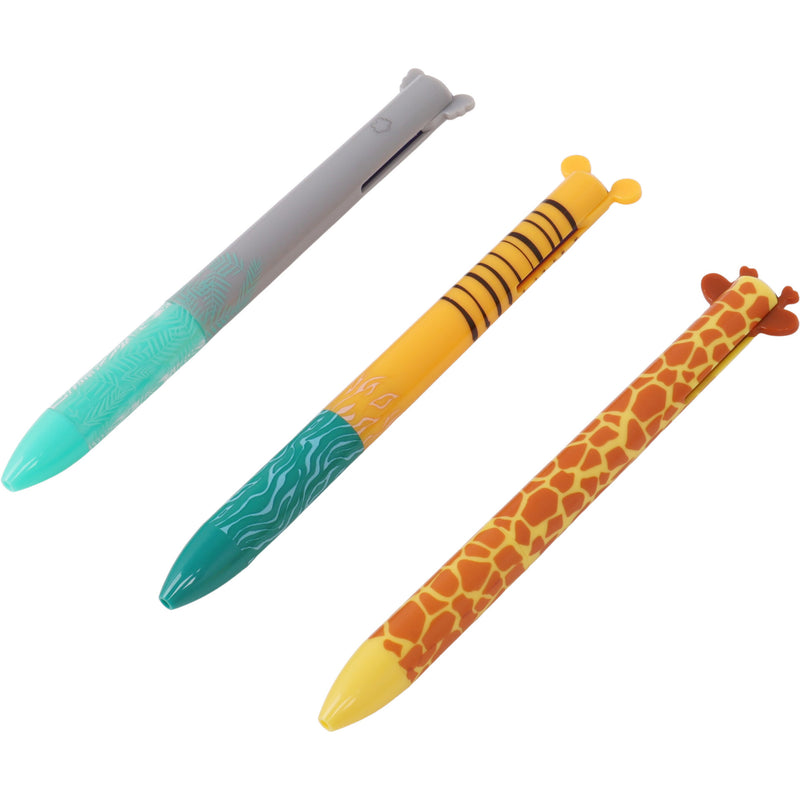 Esferográfica 2 Cores 3Unidades