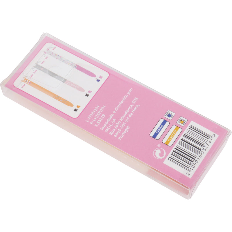 Esferográfica 2 Cores 3Unidades