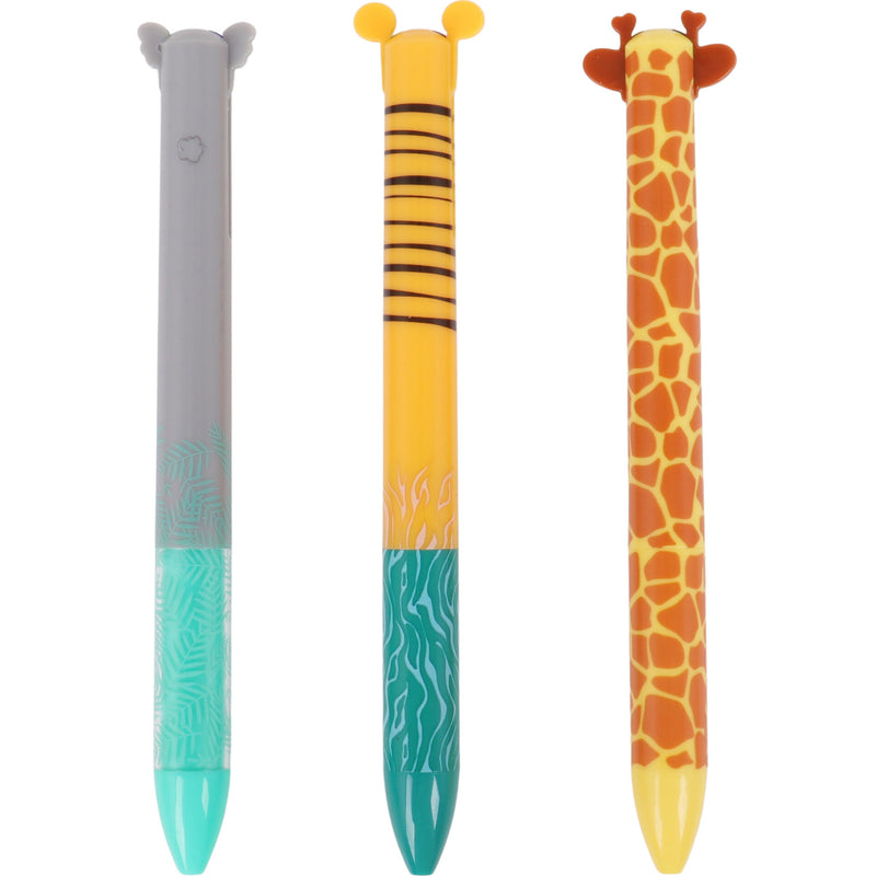 Esferográfica 2 Cores 3Unidades