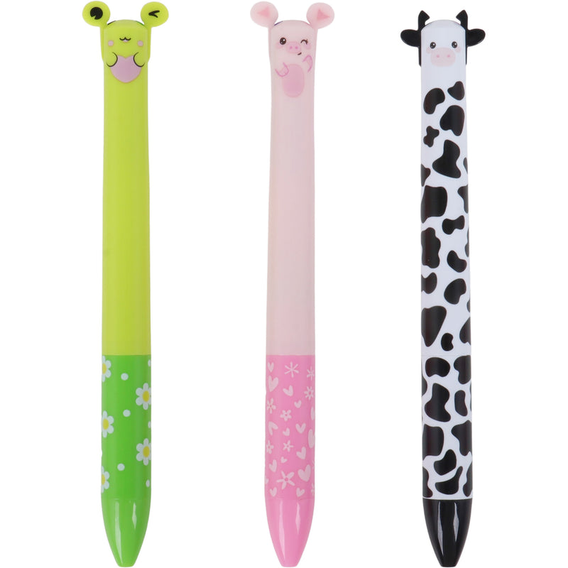 Esferográfica 2 Cores 3Unidades