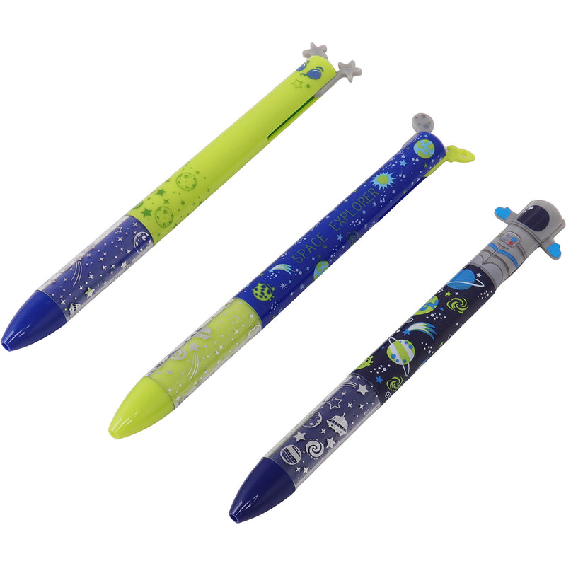 Esferográfica 2 Cores 3Unidades