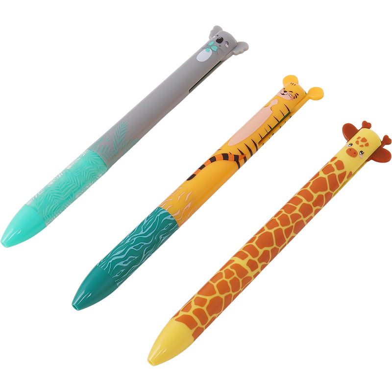 Esferográfica 2 Cores 3Unidades