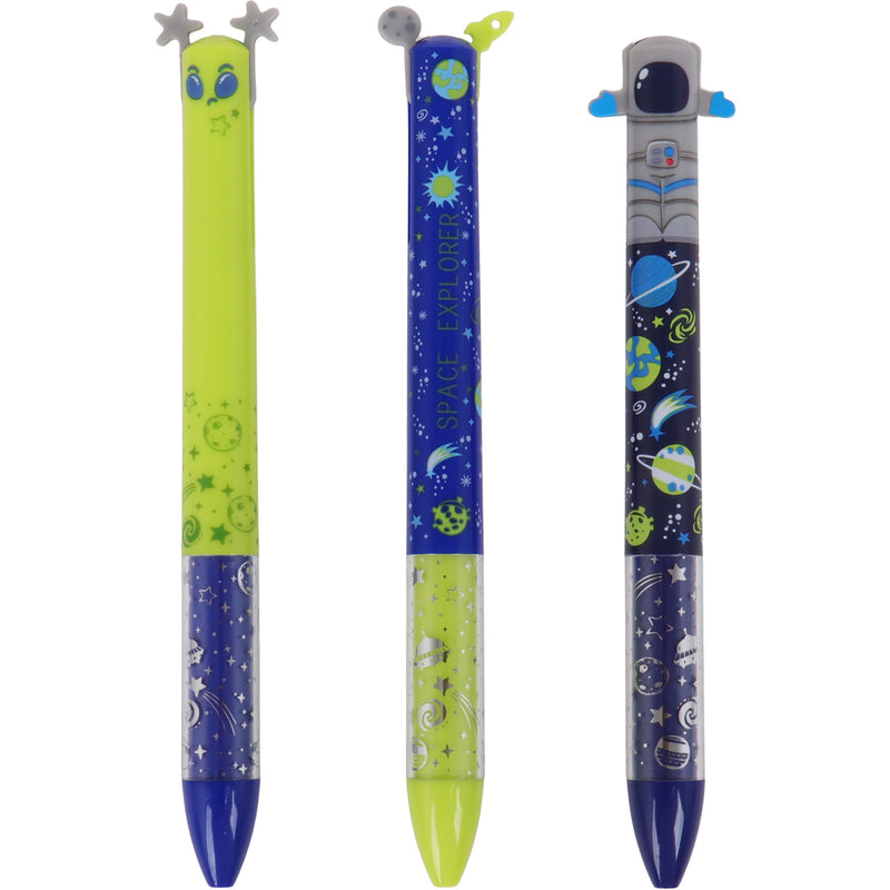 Esferográfica 2 Cores 3Unidades