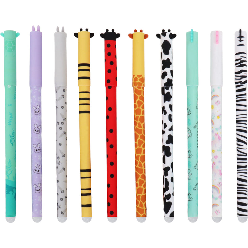 Esferográfica Tinta Apagável 10 Unidades