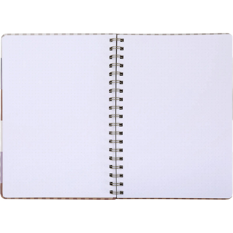 Caderno Esp B5 C/Elast 64F Dots Mixed Canvas