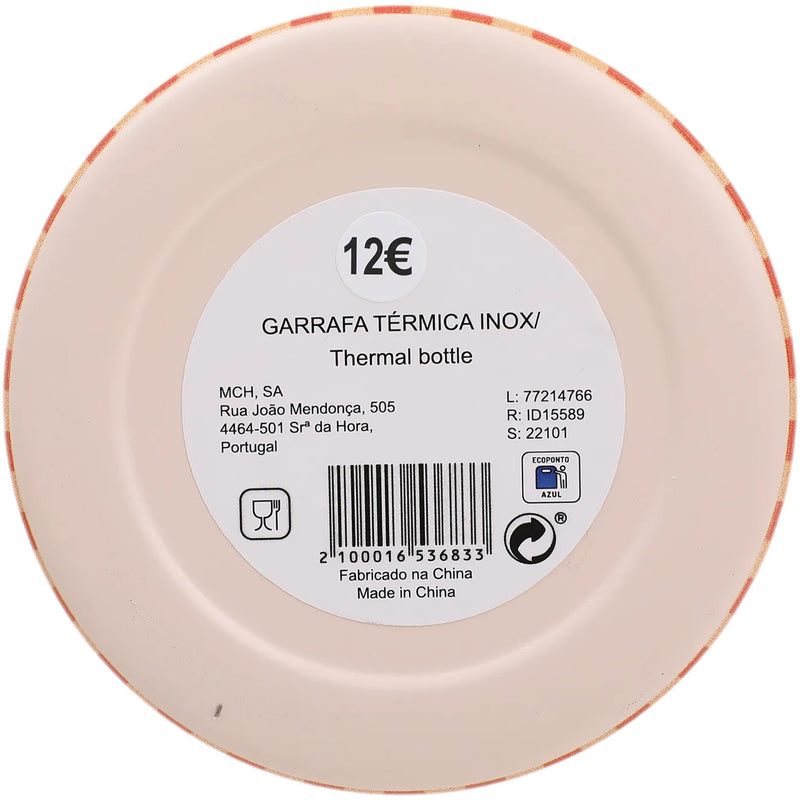 Garrafa Térmica Inox 1L Mixed Canvas