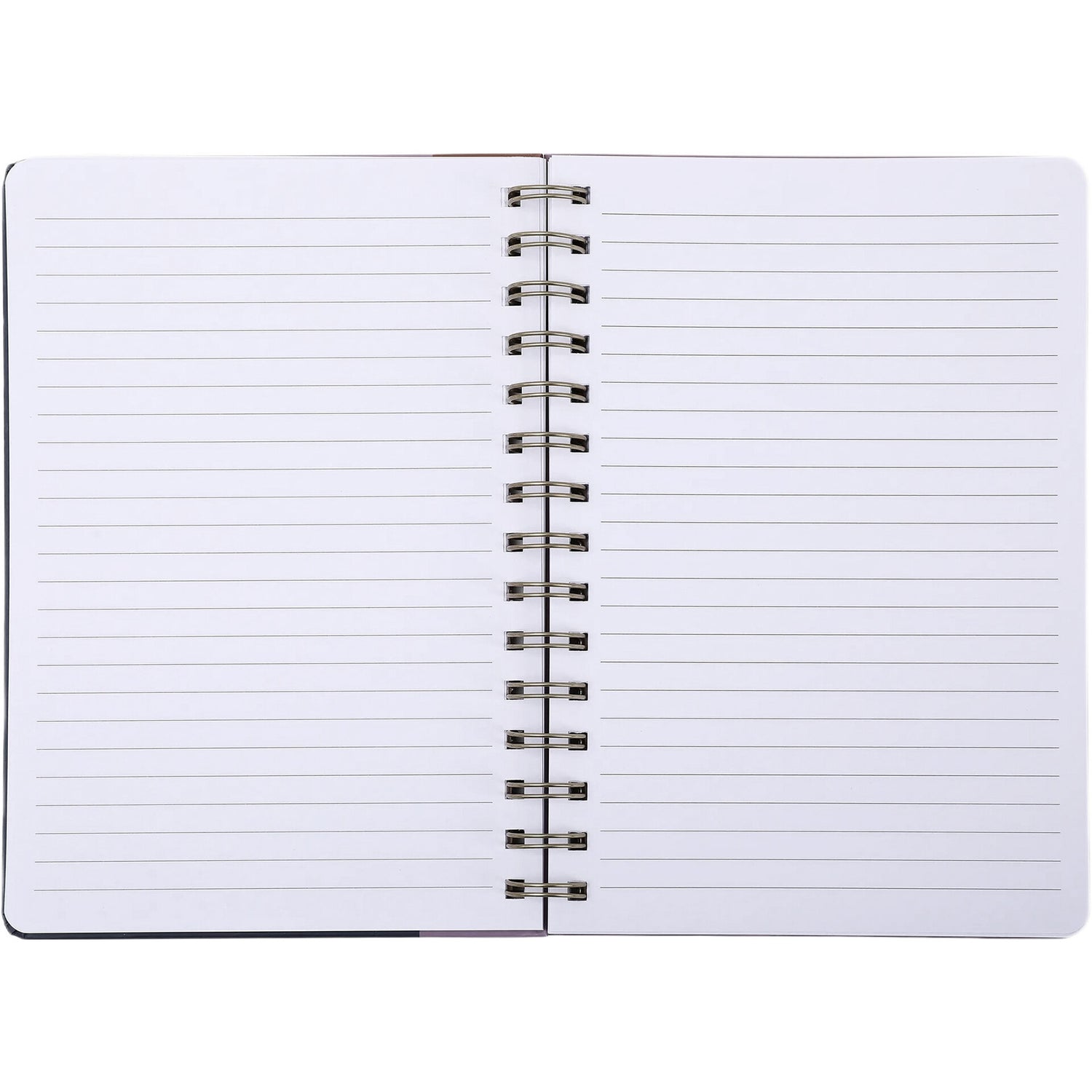 Caderno Espiral Formato A5 Com Elástico 60 Folhas Pautado Mixed Canvas