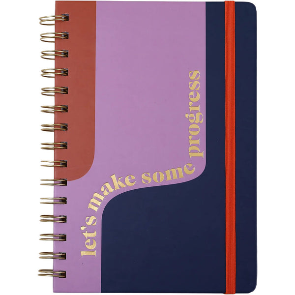 Caderno Esp Formato A5 C/Elast 60F P Mixed Canvas