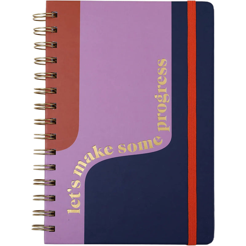 Caderno Esp Formato A5 C/Elast 60F P Mixed Canvas