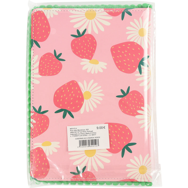 Caderno Formato A5 Com Borda Verde - Sweet Dream