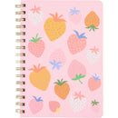 Caderno Formato A5 Espiral Morango - Sweet Dream