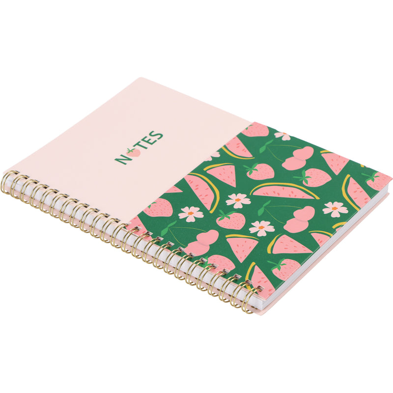 Caderno Formato A5 Espiral Frutas - Sweet Dream