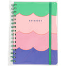 Caderno Formato A5 Espiral Ondas - Sweet Dream