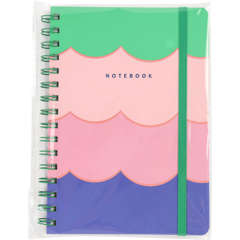 Caderno Formato A5 Espiral Ondas - Sweet Dream