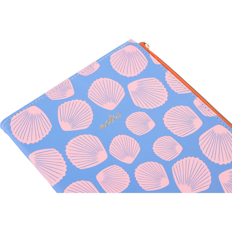 Caderno Formato A5 Com Bolsa - Seashell