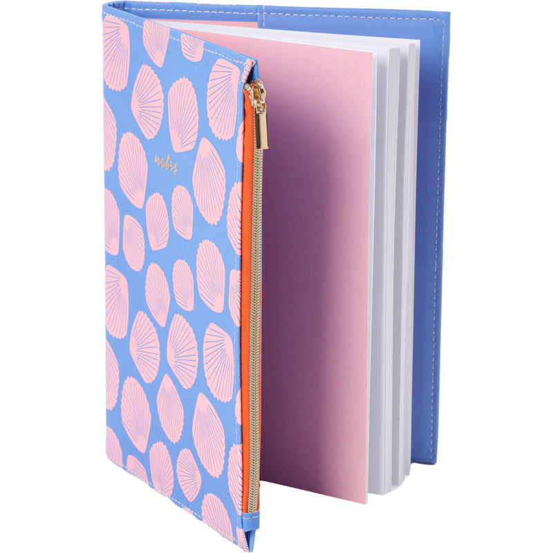 Caderno Formato A5 Com Bolsa - Seashell