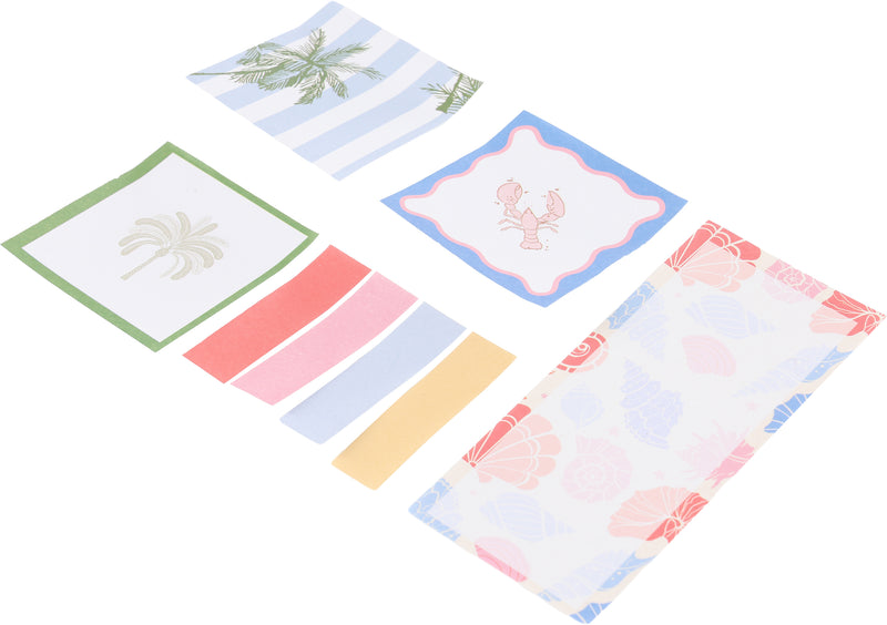 Conjunto Notas Aderentes - Seashell