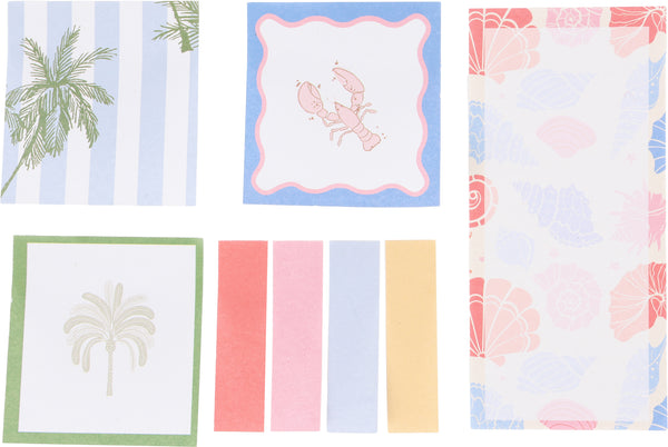 Conjunto Notas Aderentes - Seashell