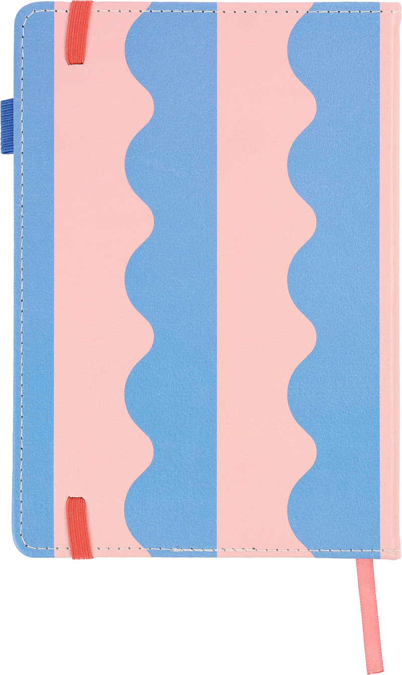 Caderno Formato A5 Com Ondas - Seashell