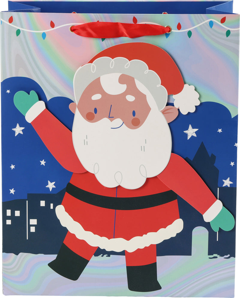 Saco Embrulho 25X30 - Pai Natal