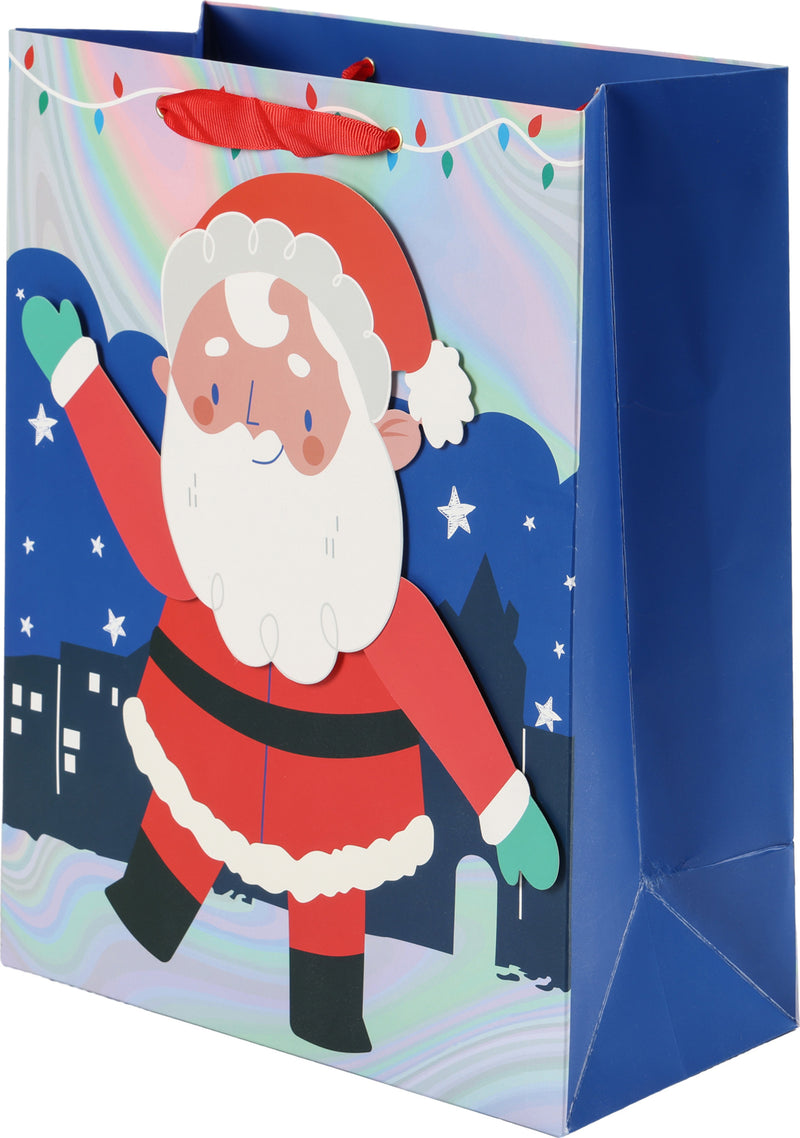 Saco Embrulho 25X30 - Pai Natal