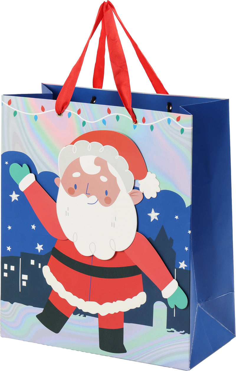 Saco Embrulho 25X30 - Pai Natal